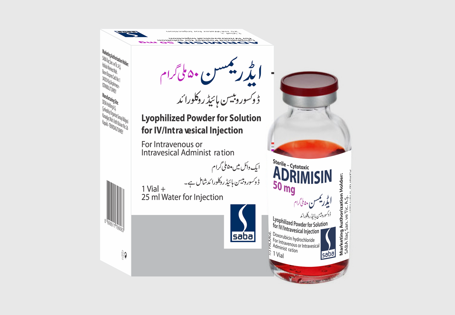 Adrimisin 50mg